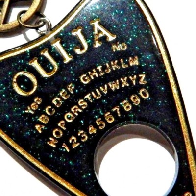 Collana planchette ouija - Gioielli - Collane - di Lune Rose Resina