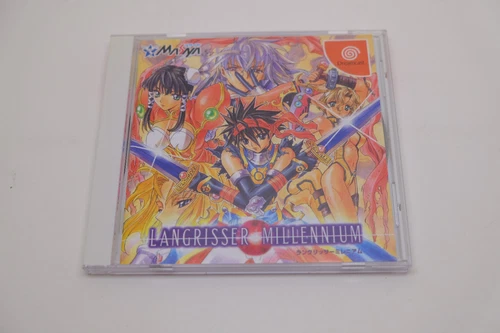 Langrisser Millennium Sega Dreamcast Obi Japan *US Seller* *Works*