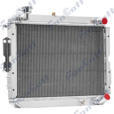 4 Row Aluminum Radiator For Landcruiser 60 Series Hj61 Hj60 Hj62 2h 3.44.0l Mt