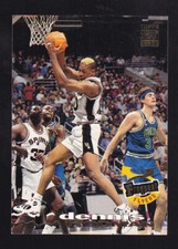 1993-94 Topps Stadium Club Dennis Rodman Frequent Flyers #183 San Antonio Spurs