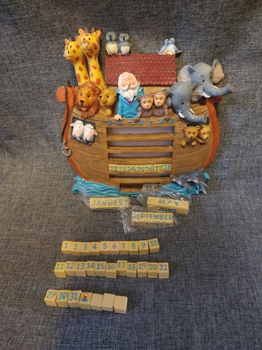 Noah's Ark 3D Perpetual Tabletop Calander - 第 1/8 張圖片