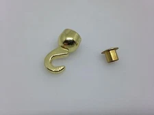 Older Style Grandfather Clock weight shell Hook and Nut 4 mm Thread