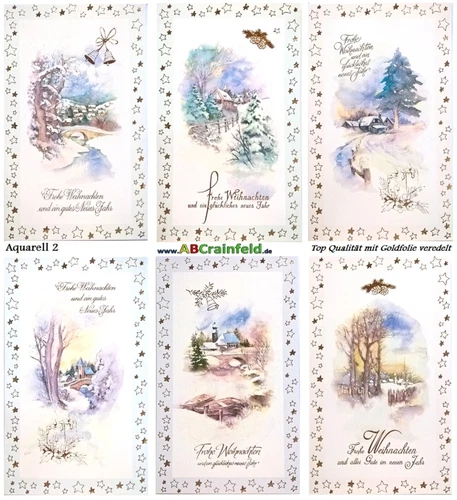 Weihnachtskarten, viele Motive,Glückwunschkarten mit Umschlag, Blitzversand - Bild 39 von 42