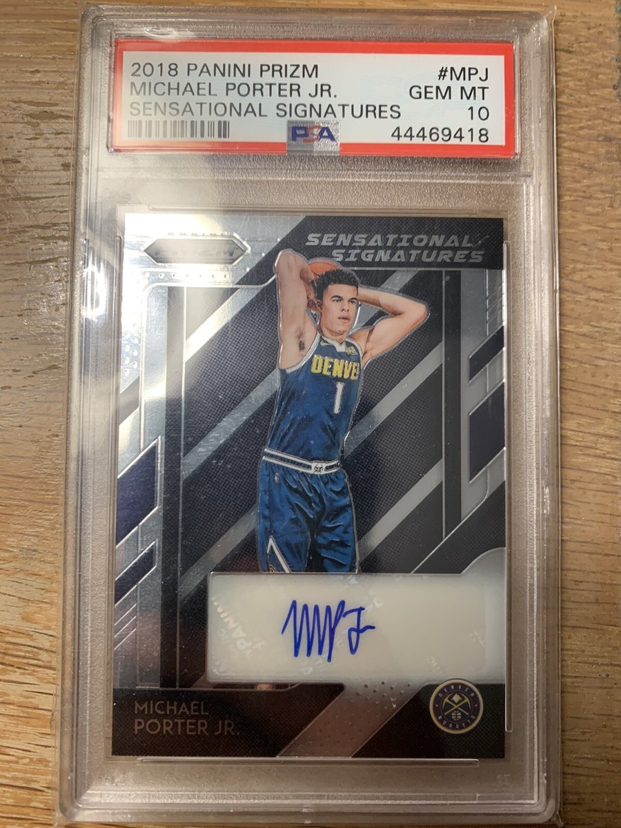 PSAサインルーキーMICHAEL PORTER JR RC HOLO AUTO Psa Sign Rookie Michael Porter Jr Rc Holo Auto | eBay