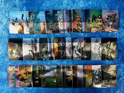 Boris with Julie All-Chromium SINGLE Non-Sport Trading by Comic Images 1996