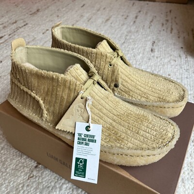NEW Clarks x Liam Gallagher LG Collab Desert Rain Shoes Men 9