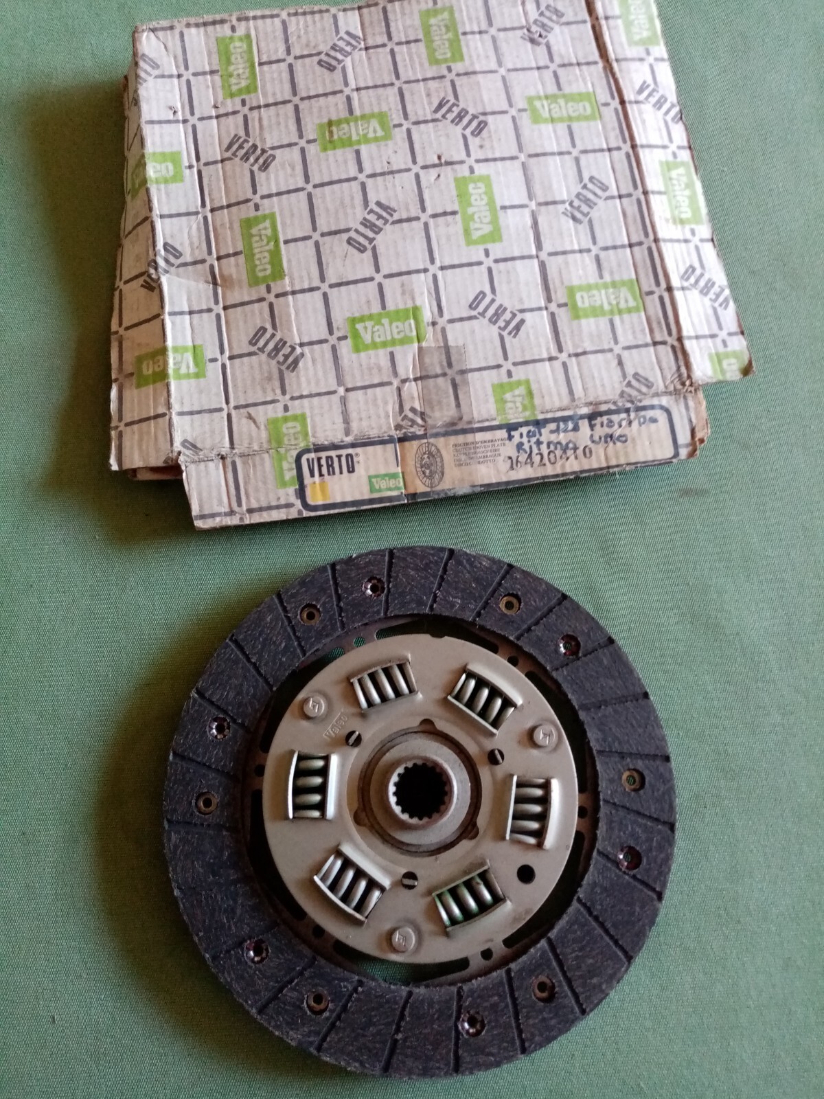 Disque d'embrayage VALEO friction fluide anti patinage pour FIAT 128 berline 72-80