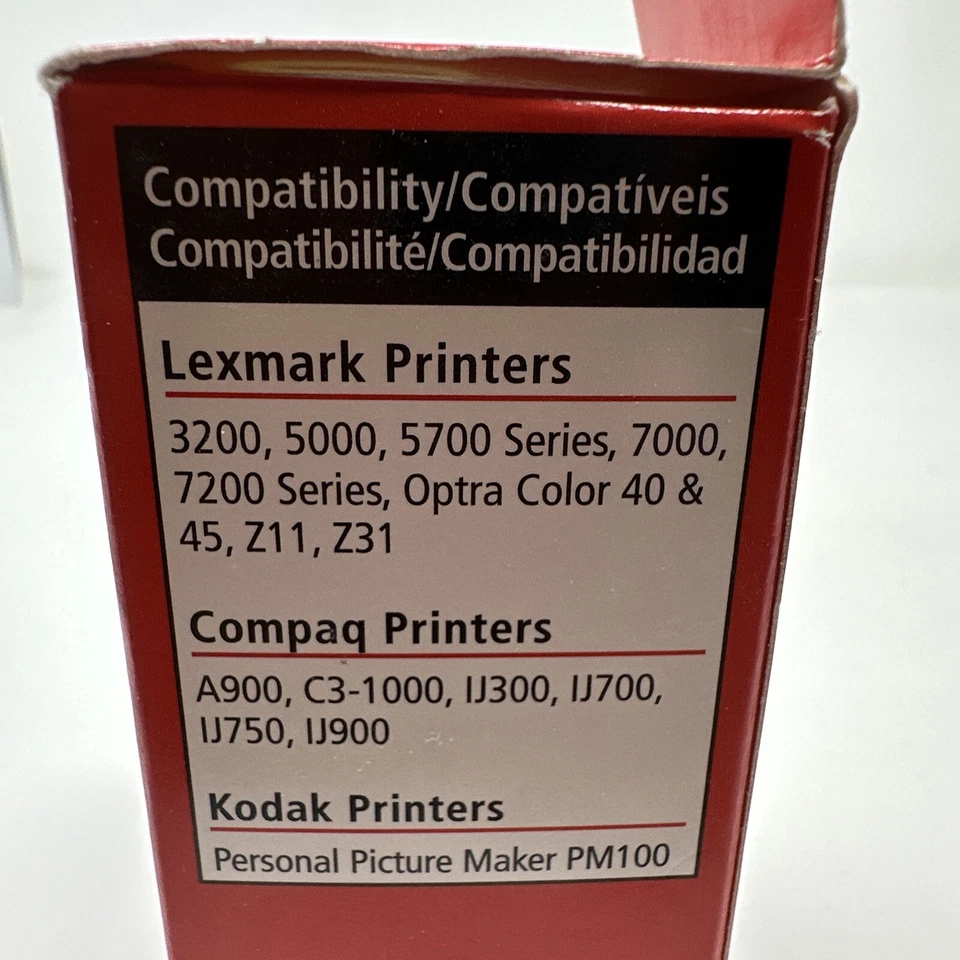 Lexmark 80 (12A1980) Color Ink Cartridge GENUINE NEW - Image 2 of 4