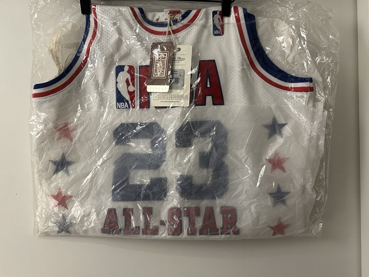 Authentic Mitchell Ness Jordan 2003 All-star Jersey sz 52 RARE