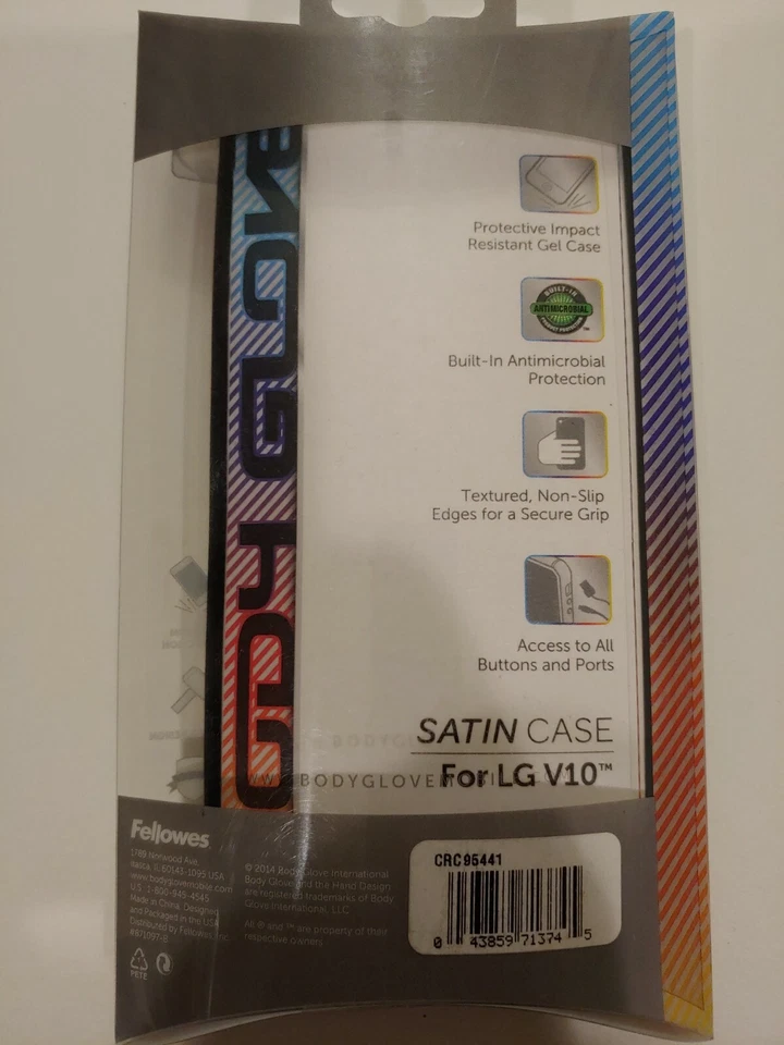 FUNDA BODY GUANTE SILICONA - LG V10 - NEGRA Foto 2 de 2