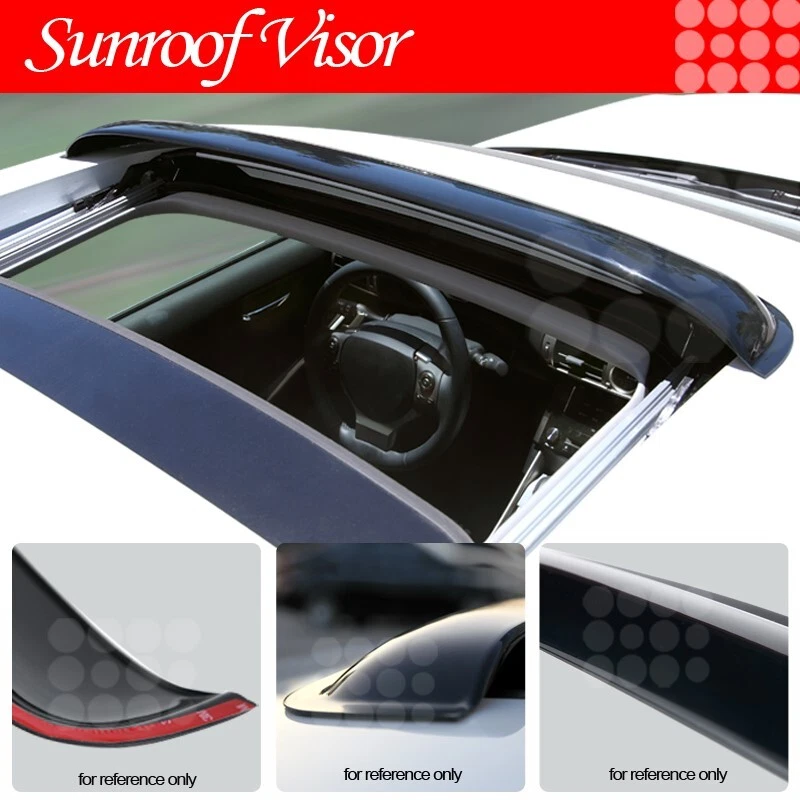 35" Moonroof Visor Window Top Sunroof Wind Deflector Rain Guard Vent fit Ford - Image 2 of 4