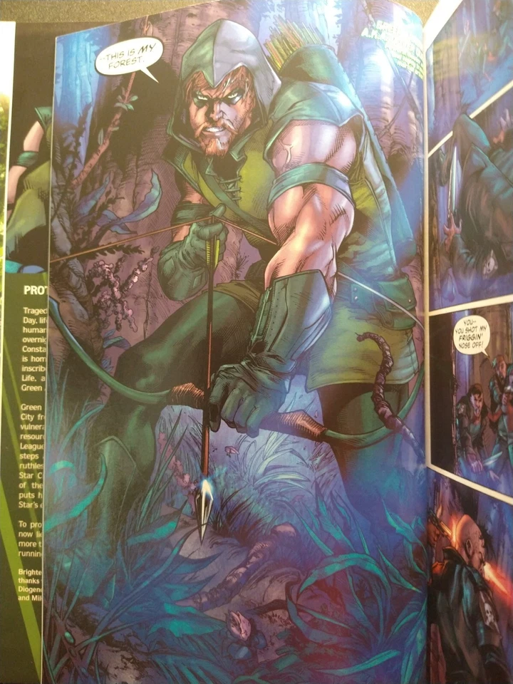 Green Arrow: Into The Woods - Brightest Day (DC Comics 2011 Hardcover) J.T. Krul - Image 4 of 4