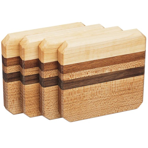 Juego de 4 piezas de montaña rusa de madera de lujo A&E, madera maciza, excelentes regalos y decoración de granja - Imagen 43 de 66