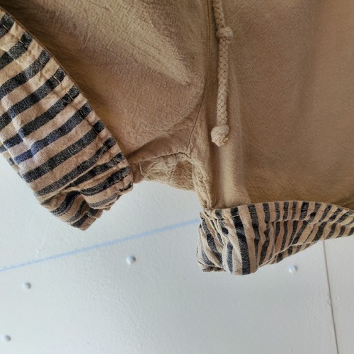 Vintage Tie Waist Shorts Women's Size S Brown - Picture 2 of 9