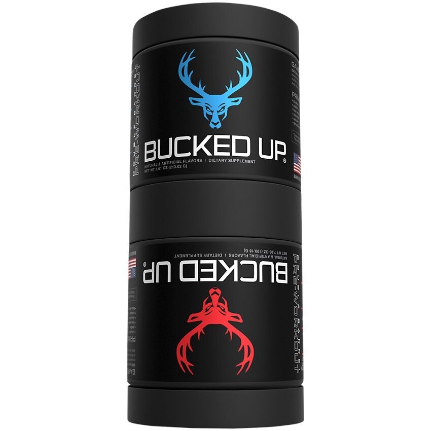 Bucked Up 2 PreWorkouts Blue Raz and Blood Raz (40 Servings) eBay