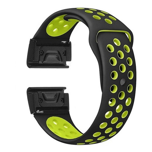For Garmin Fenix 5 5X 6 6X Pro 7 7X Solar 3 Quick Fit Silicone Watch Band Strap - Picture 7 of 15