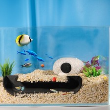 Underground U-Shape Cave Aquarium Fish Tank Decorate Cave Corner Tunnel Shelter