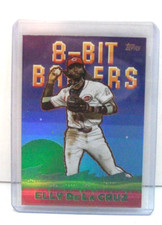 2025 Topps Series 1 Celebration Elly De La Cruz 8-Bit Ballers #97/99 #8B-6 Reds