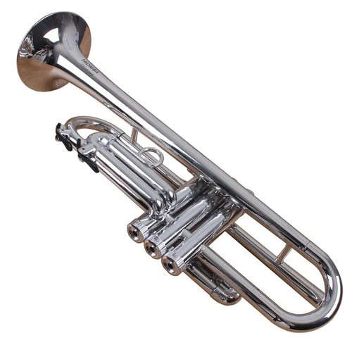 Tromba Plastic Bb Trumpet-Silver, B Flat, Open Box, Fast Delivery