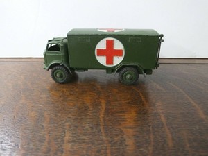 dinky military ambulance