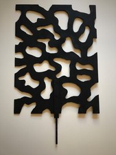 BARDWELL-MCALLISTER WOOD COOKIE, CUCOLORIS, SOLID BLACK, 18  X24  