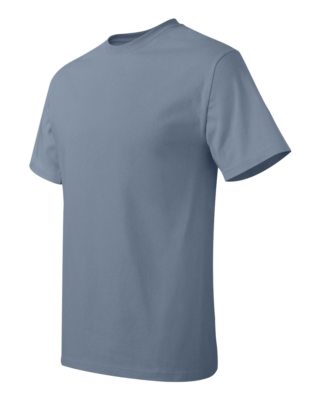 Hanes Men's pre-shrunk ComfortSoft 100% Cotton Tear away label T-Shirt Tee 5250