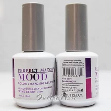 LeChat Perfect Match MOOD - MPMG49 WINE BERRY Color Changing Gel 2017 MPMG 49