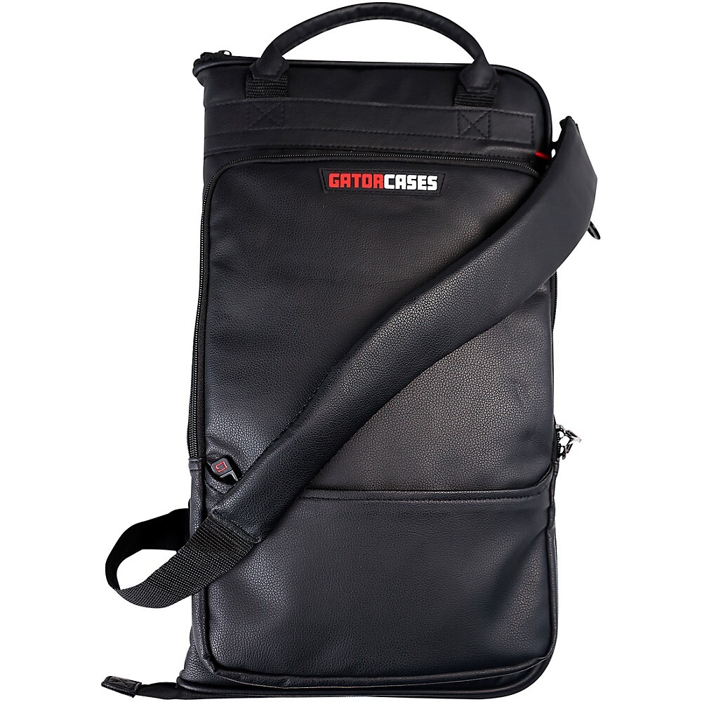 Сумка для барабанных палочек Gator Deluxe из искусственной кожи черного цвета 13290₽