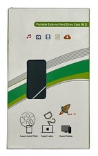 NEW Portable External Hard Drive Case M.2  2 TB - D2 Black