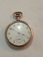 Vintage 1908 Grade 313 Elgin 15 Jewel Pocket Watch Working Condition