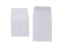 Guardhouse Archival Paper Coin Envelopes 2x2-Inches White, 50 Small, White