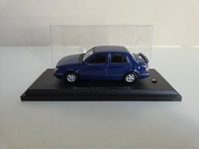 Hachette Norev 1/43 Isuzu Gemini - Dark Blue - 1987 (detached mirror)