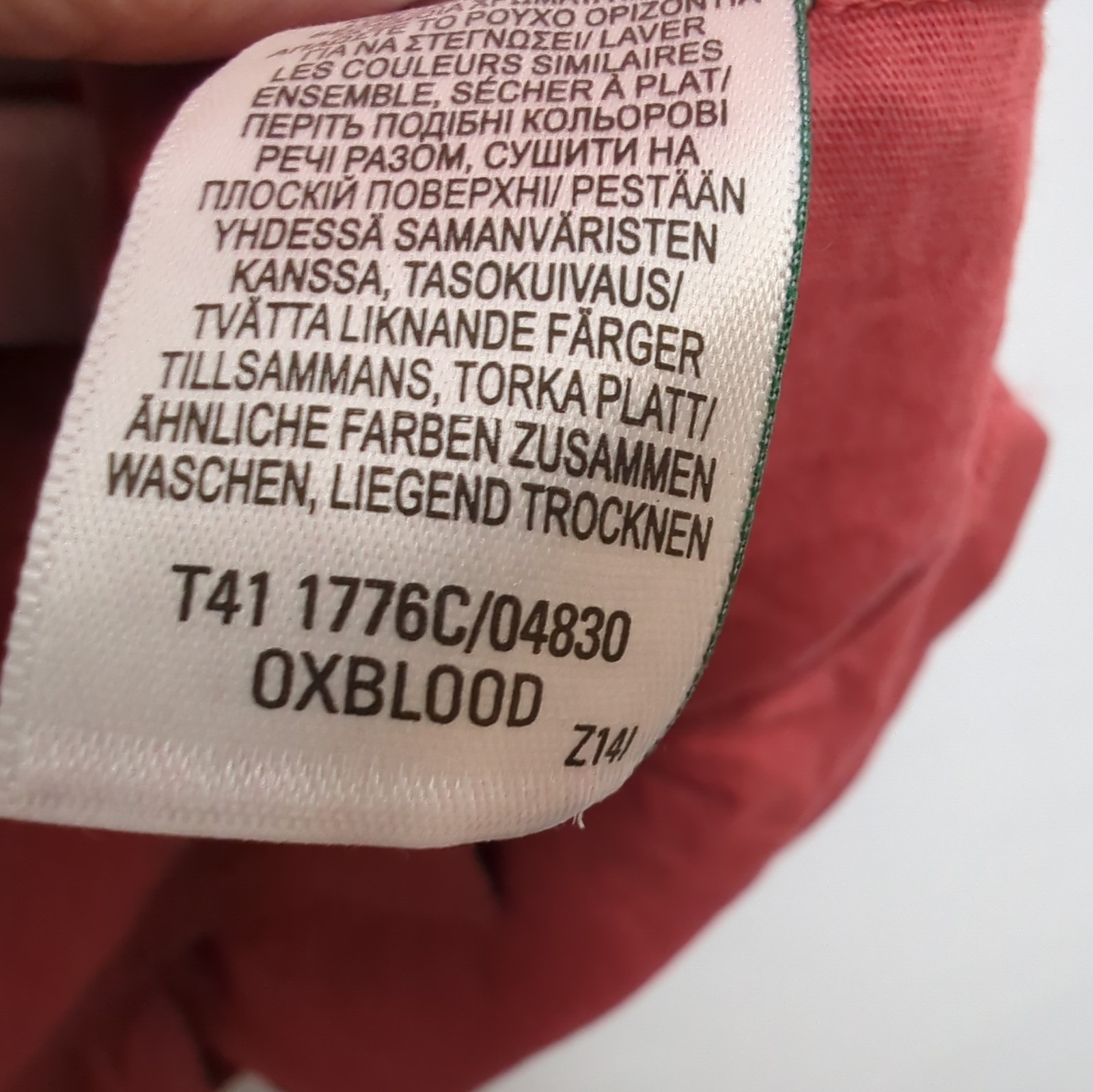M&S Red Cotton Modal Jersey Relaxed V-Neck Vest Tank Top UK 10 image 9