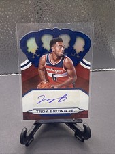 2018-19 Panini Crown Royale Troy Brown Jr. Rookie Auto Autograph Blue #44/49