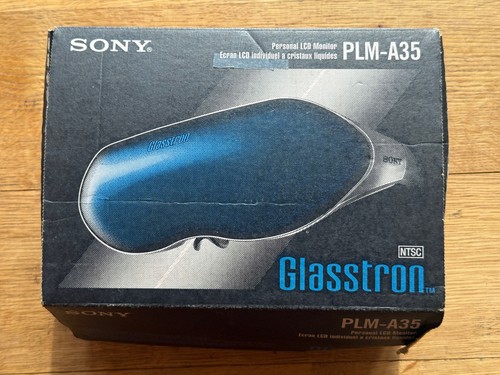 Sony Glasstron PLM-A35 Vintage Video Glasses TESTED