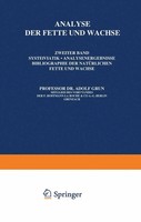 Wilhelm Halden (U. A.) | Analyse Der Fette Und Wachse | Taschenbuch | Deutsch