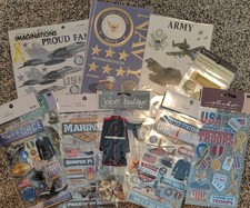 New scrapbook stickers Navy Army Marine Air Force Coast Guard soldier Proud