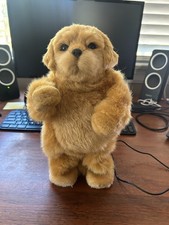 My Pet Speaker Golden Retriever Dancing, MP3, Audio Jack, Vintage, Box. Works 