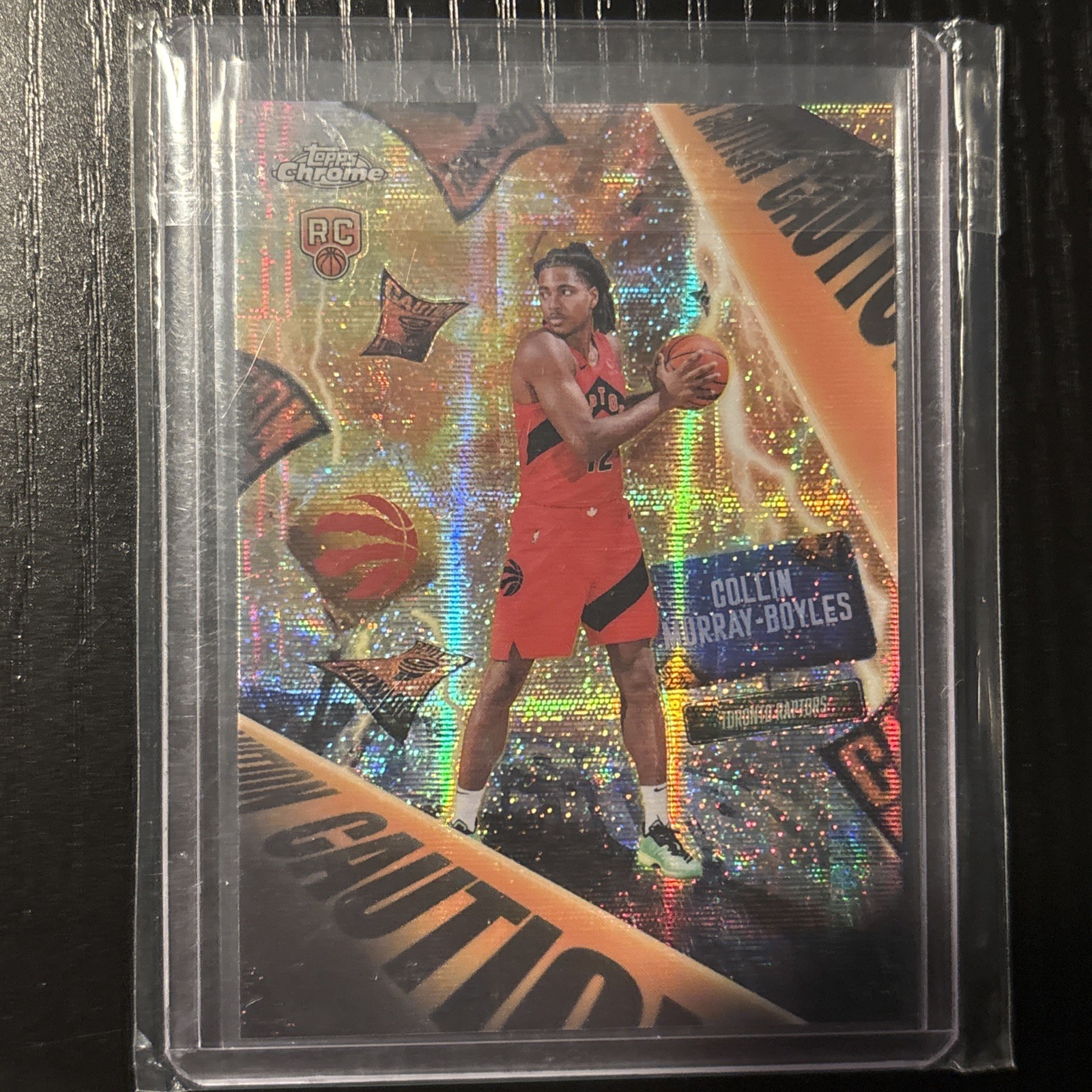 2025 Topps Chrome -  Collin Murray-Boyles Advisory Case Hit (SSP) (RC) RAPTORS