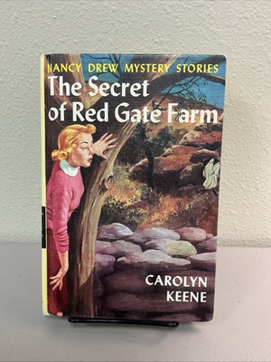#ad Nancy Drew #6 1961 quot;The Secret of Red Gate Farmquot; Vintage HC Book Carolyn Keene $7.99