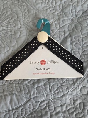 lindsay phillips switchflops large straps new set of 4