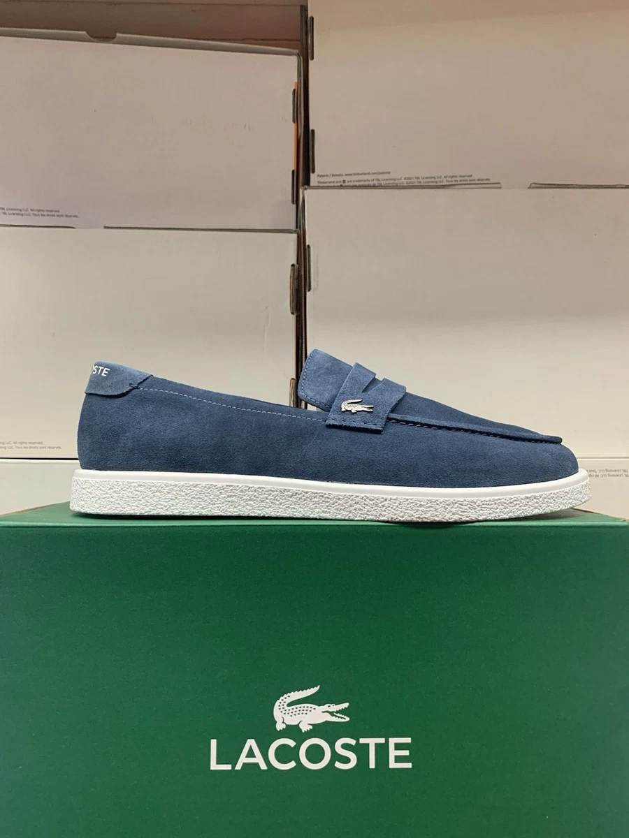 Blue Lacoste size 12 slip on shoes Lacoste Men main image 2