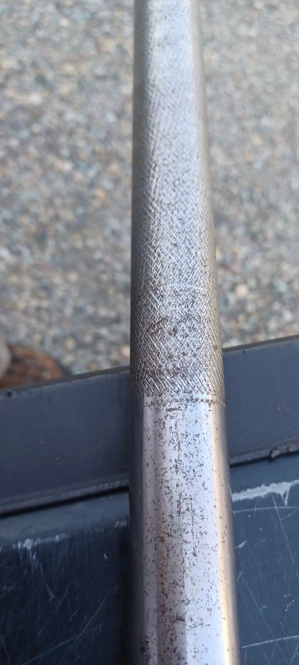 Barra York Standard 1" 6 pies vintage, con funda cromada Foto 4 de 4