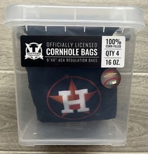 Houston Astros Victory Tailgate Corn Hole Bean Bags Set Of 4 Official