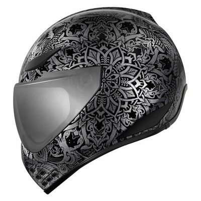 ICON GRAVITAS ヘルメット M.Lサイズ Icon Domain Helmet Full Face - Gravitas Black - Adult Size Medium