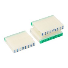 2Set Detachable Letter Stamps Character A-Z Alphabet Stamp Combination Size 5