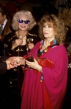 Aileen Suzy Mehle guest at Fete de Famille II AIDS Benefit at Mort- Old Photo Aileen Suzy Mehle guest at Fete de Famille II AIDS Benefit at Mort- Old Photo