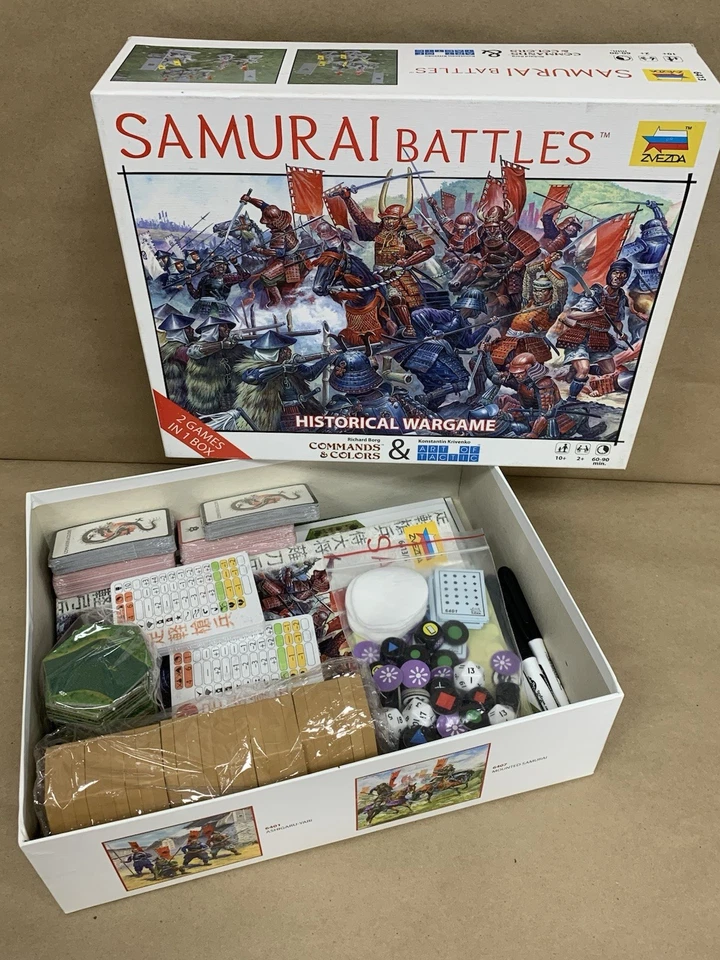 Samurai Battles Commands & Colors Art of Tactic Zvezda War Strategy Unpunched - Bild 1 von 4