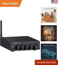 Bluetooth Subwoofer Amplifier 2.1, Subwoofer Amp with Chips 165W x2 350W Ba...