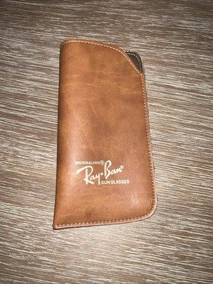 メガネ・老眼鏡 rayban  case only Ray Ban Vintage 70's Leather/Vinyl Sunglasses/Eyeglasses Case Only